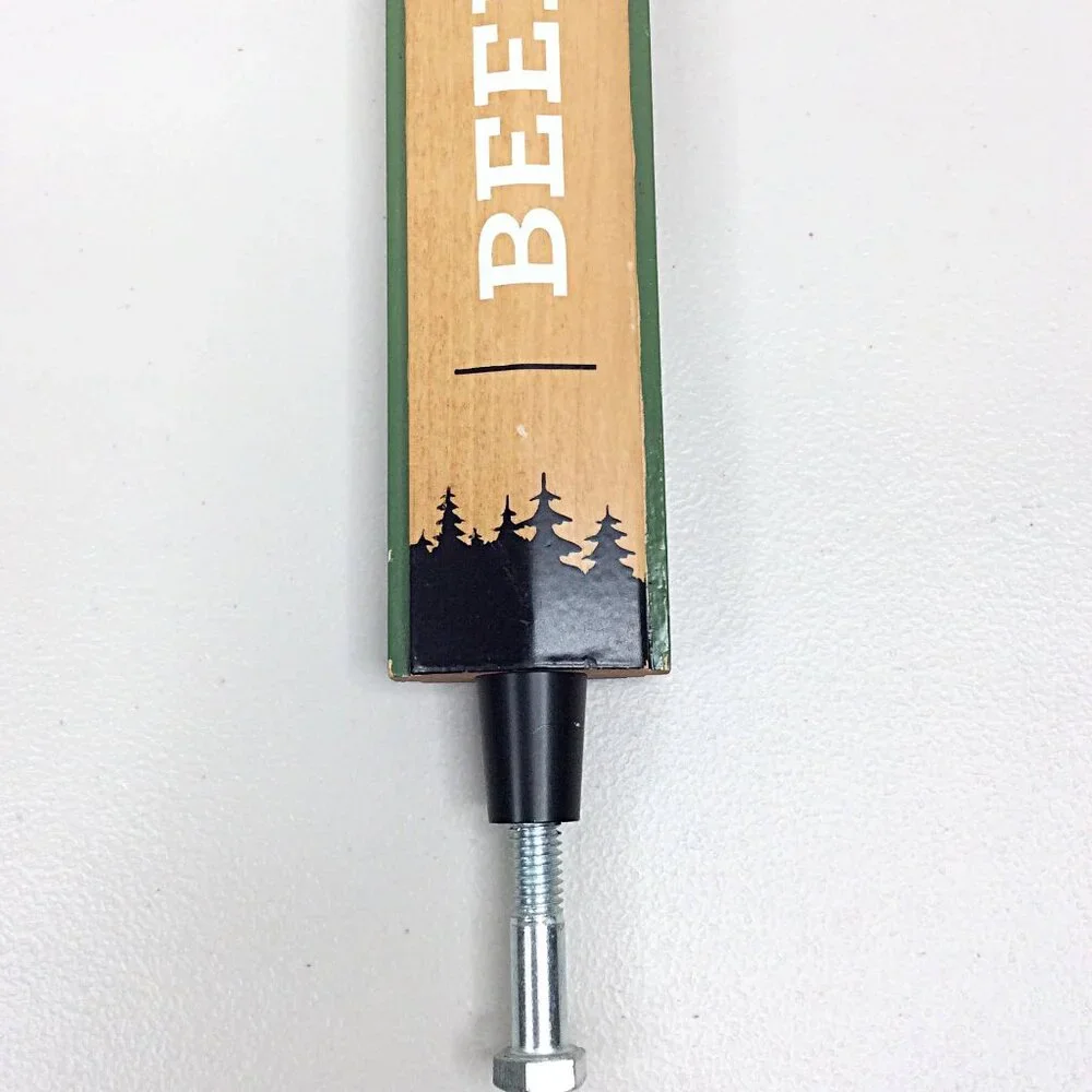 Two Beers Brewing Co Tap Handle Seattle Washington Fresh Hop Craft Keg Top 11.5